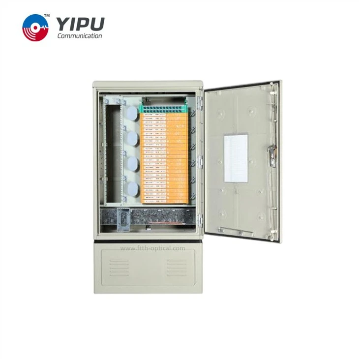 Fiber Optic Distribution Cross Connect Cabinet